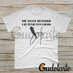 remera personalizada Flork las cosas con calma