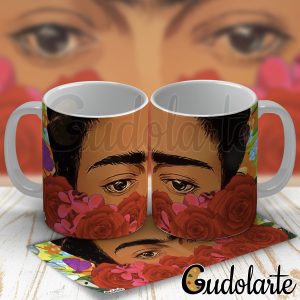 taza personalizada Frida Kahlo