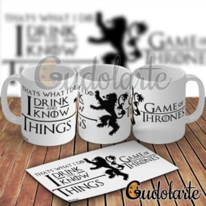 taza personalizada Game of Thrones