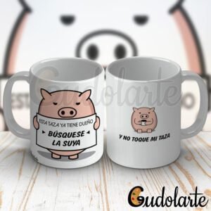 taza personalizada búsquese la suya