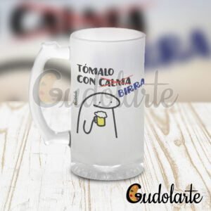 Chopp personalizado Flork tomalo con birra