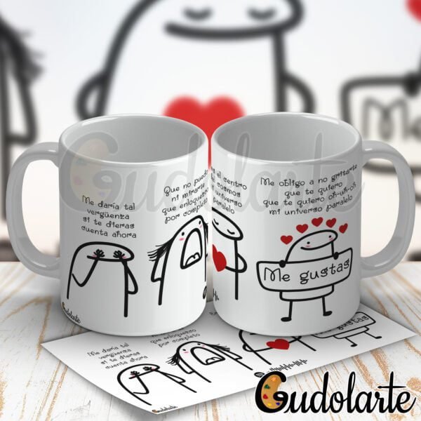 Taza cerámica personalizada Flork universo paralelo