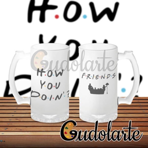 chopp personalizado Friends