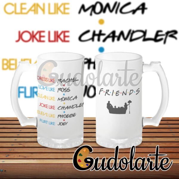 chopp personalizado Friends