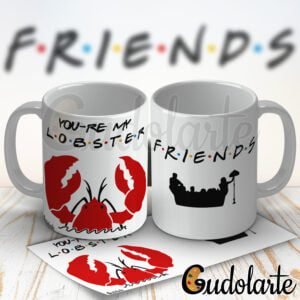 taza de cerámica personalizada Friends