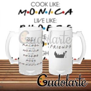 chopp personalizado Friends