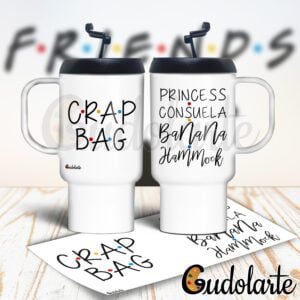 jarro plástico personalizado Friends