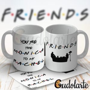 taza de cerámica personalizada Friends