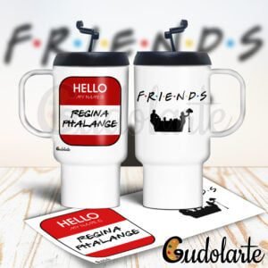 jarro plástico personalizado Friends