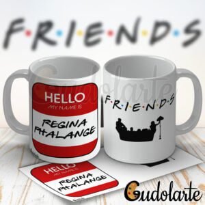 taza de cerámica personalizada Friends