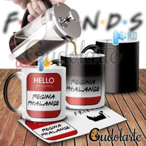 taza mágica personalizada Friends