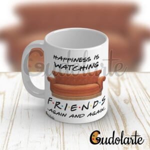 taza de cerámica personalizada Friends