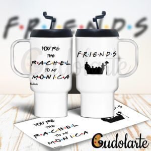 jarro plástico personalizado Friends