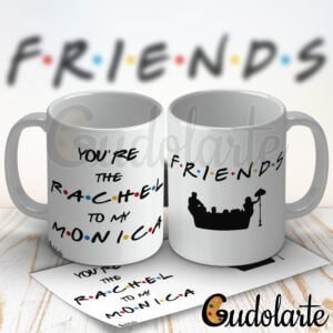 taza de cerámica personalizada Friends