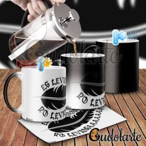 taza mágica personalizada Harry Potter