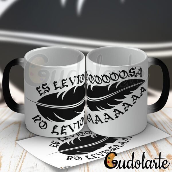 taza mágica personalizada Harry Potter