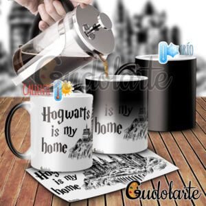 taza mágica personalizada Harry Potter