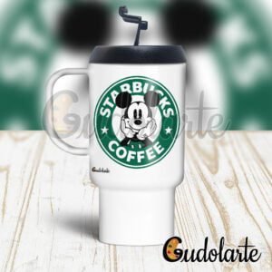 jarro plástico personalizado Mickey Coffee