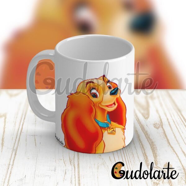 taza personalizada La Dama