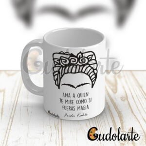 taza personalizada Frida Kahlo