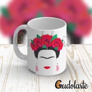 taza personalizada Frida Kahlo