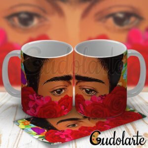 taza personalizada Frida Kahlo