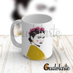 taza personalizada Frida Kahlo