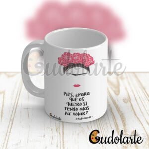 taza personalizada Frida Kahlo