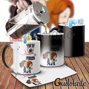 taza mágica personalizada Grey's Anatomy