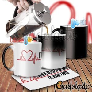 taza mágica personalizada Grey's Anatomy