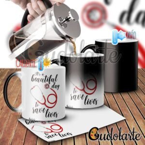 taza mágica personalizada Grey's Anatomy