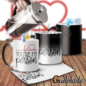 taza mágica personalizada Grey's Anatomy