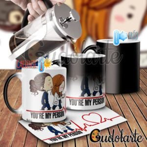 taza mágica personalizada Grey's Anatomy