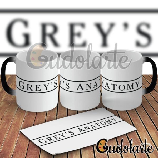 taza mágica personalizada Grey's Anatomy