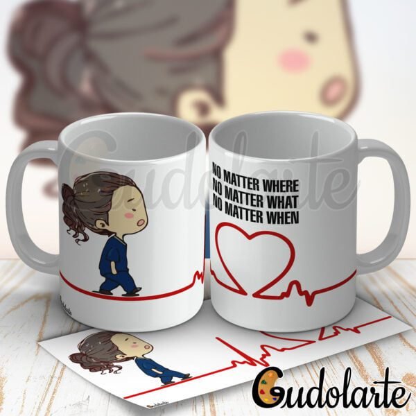 taza personalizada Grey's Anatomy