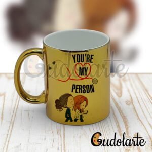 taza espejada personalizada Grey's Anatomy