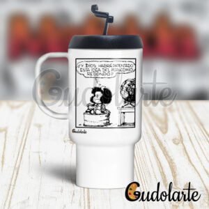 jarro plástico personalizado Mafalda