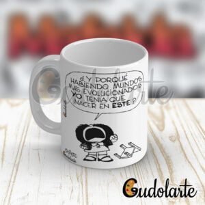 taza personalizada Mafalda