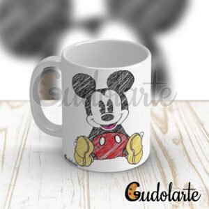 taza personalizada Mickey