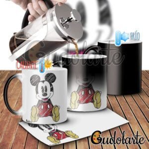 taza mágica personalizada Mickey