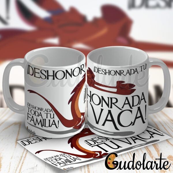 taza personalizada Mushu