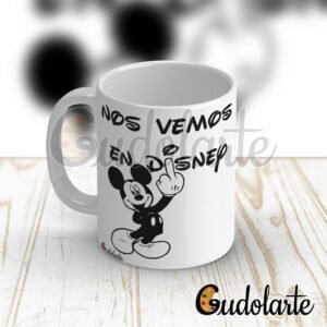 taza personalizada nos vemos en Disney