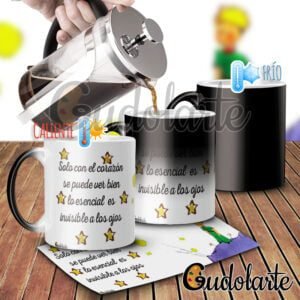 taza mágica personalizada El Principito