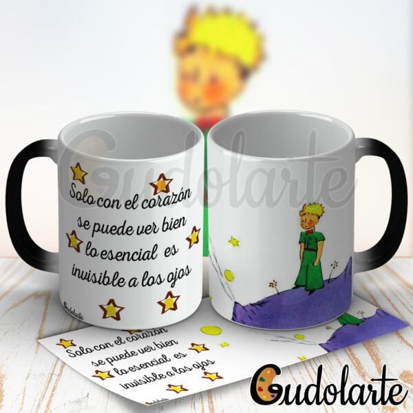 taza mágica personalizada El Principito
