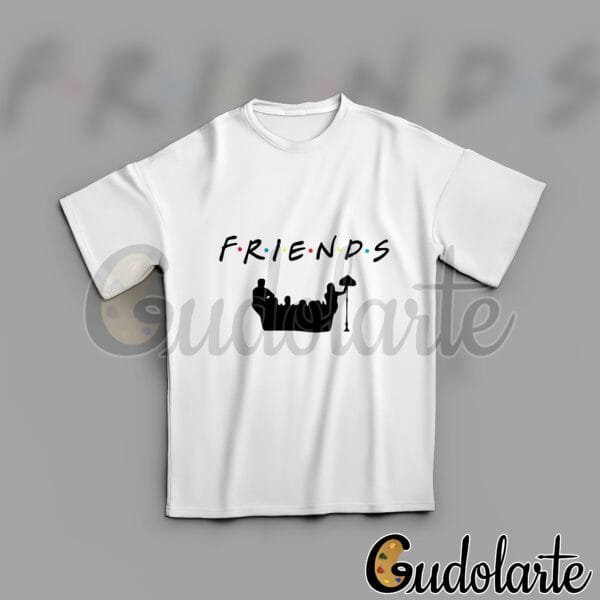 Remera unisex personalizada Friends - Imagen 2