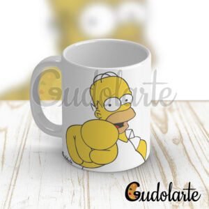 taza personalizada Simpson Homero