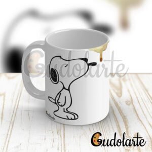 taza personalizada Snoopy