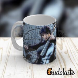 taza personalizada Merlina