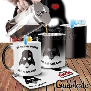 taza mágica personalizada padre