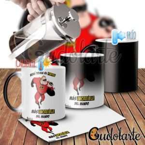 taza mágica personalizada padre